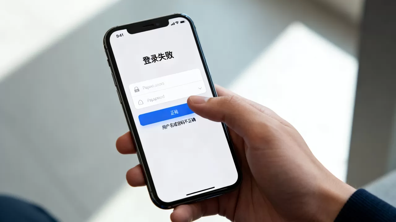 iphone邮箱用户名或密码不正确怎么办，iphone邮箱登录失败