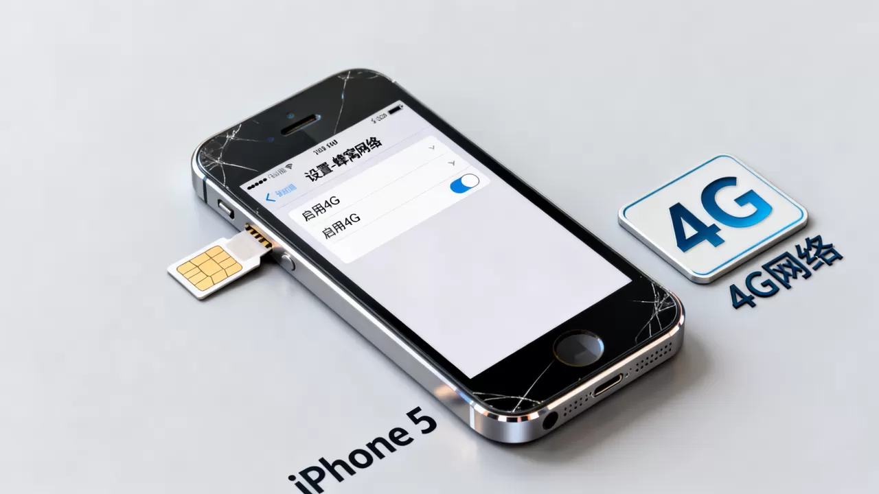 为什么iphone5不能用4g，iphone5支持4g网络吗