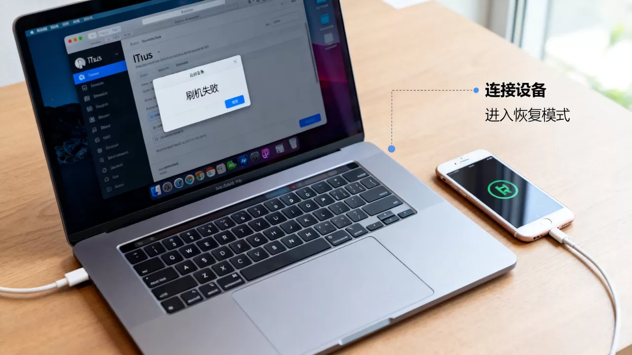 利用itunes刷机失败怎么办，itunes刷机教程