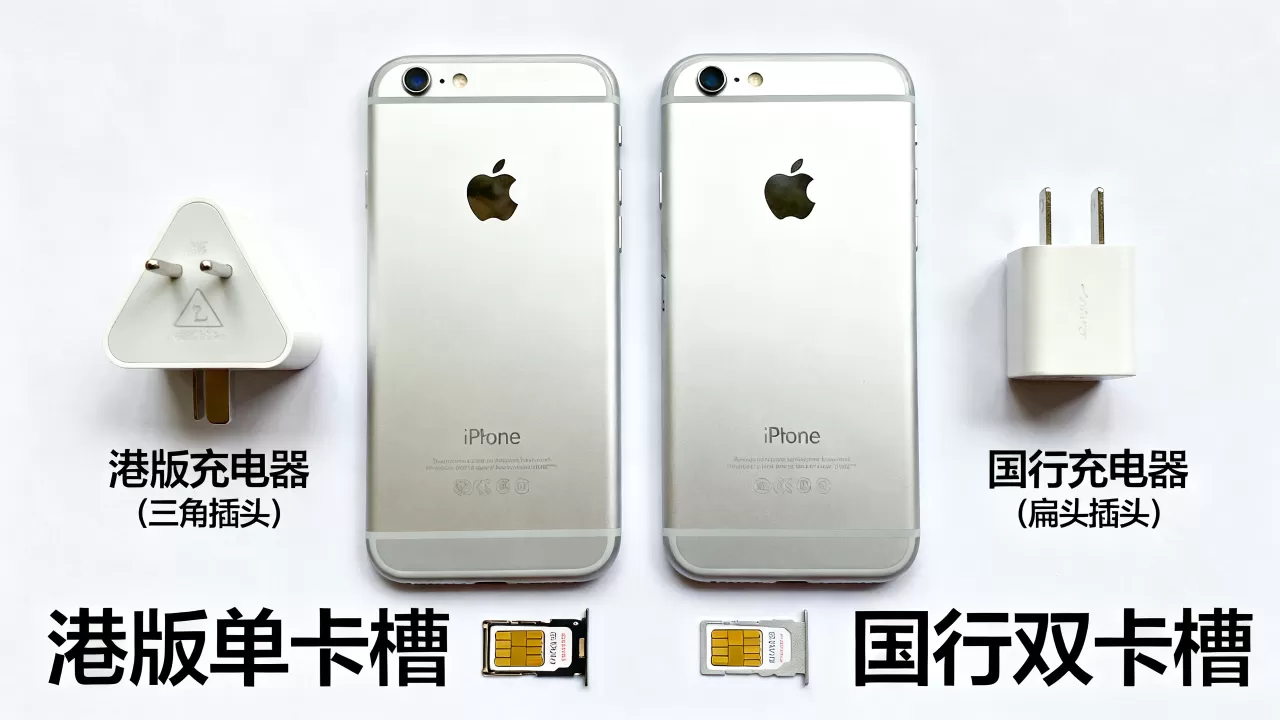 iphone6s港版和国行的区别，iphone6s港版和国行区别大吗