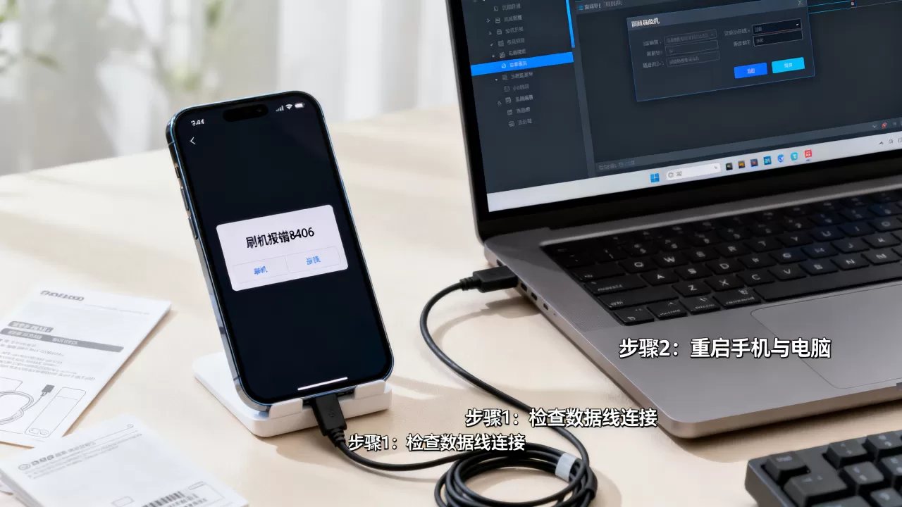 刷机报错8406怎么办？手机刷机出现8406错误解决方法