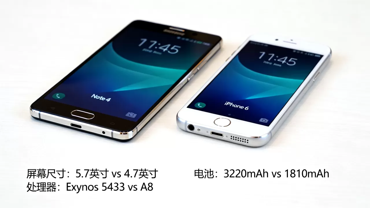 note4和iphone6对比,note4和iphone6哪个好 note4和iphone6对比,note4和iphone6哪个好