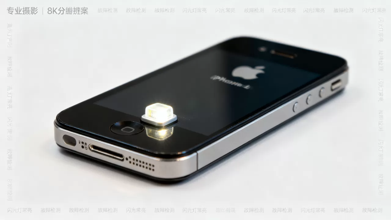 iphone4闪光灯一直亮怎么办,iphone4闪光灯故障 iphone4闪光灯一直亮怎么办,iphone4闪光灯故障