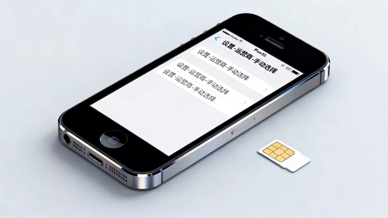 iphone5s怎么改运营商，iphone5s修改运营商方法