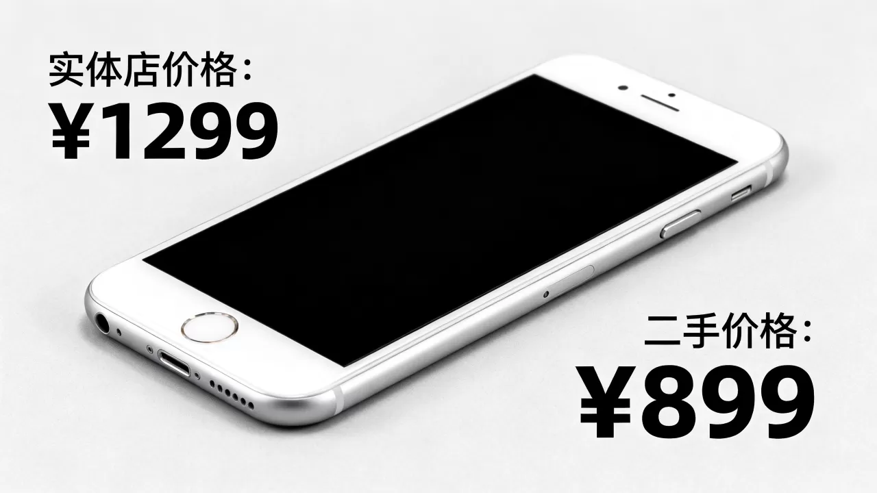 实体店iphone6s多少钱，二手iphone6s价格