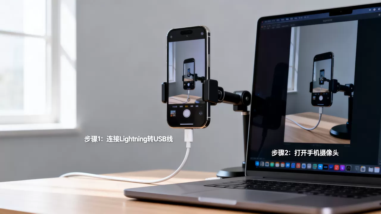 iphone手机摄像头当电脑摄像头,苹果手机怎么用摄像头 iphone手机摄像头当电脑摄像头,苹果手机怎么用摄像头