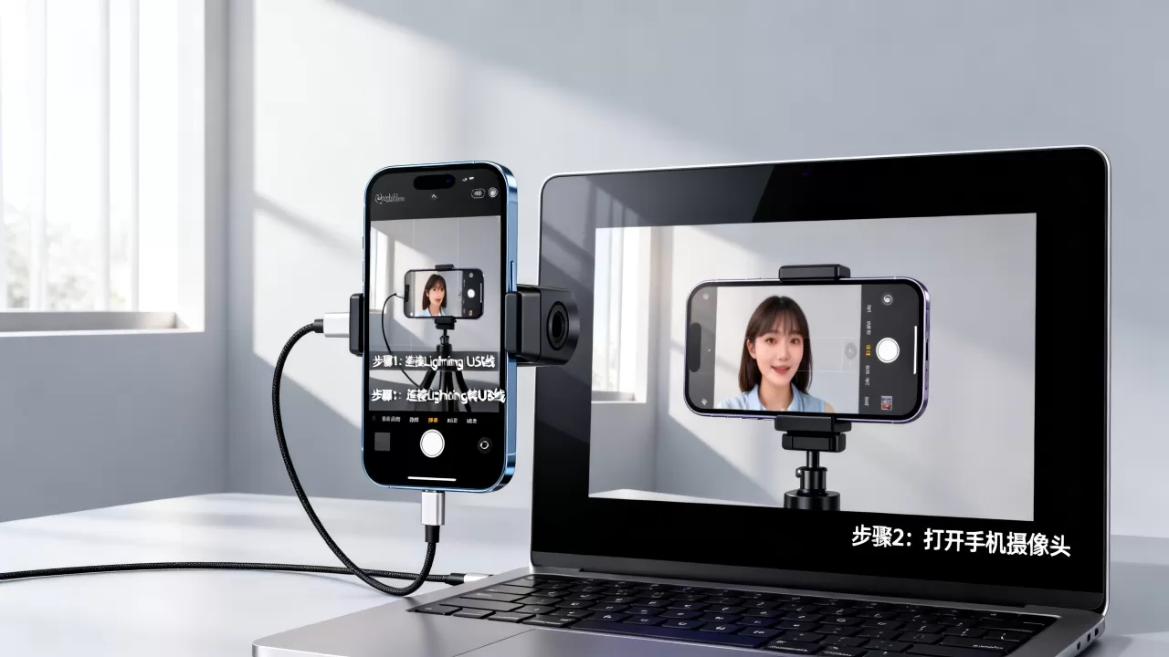 iphone手机摄像头当电脑摄像头,苹果手机怎么用摄像头 iphone手机摄像头当电脑摄像头,苹果手机怎么用摄像头