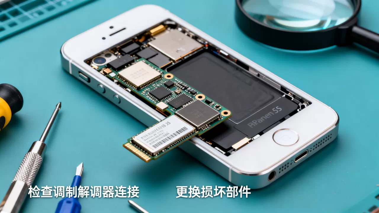 iphone5s调制解调器坏了怎么办，iphone5s调制解调器