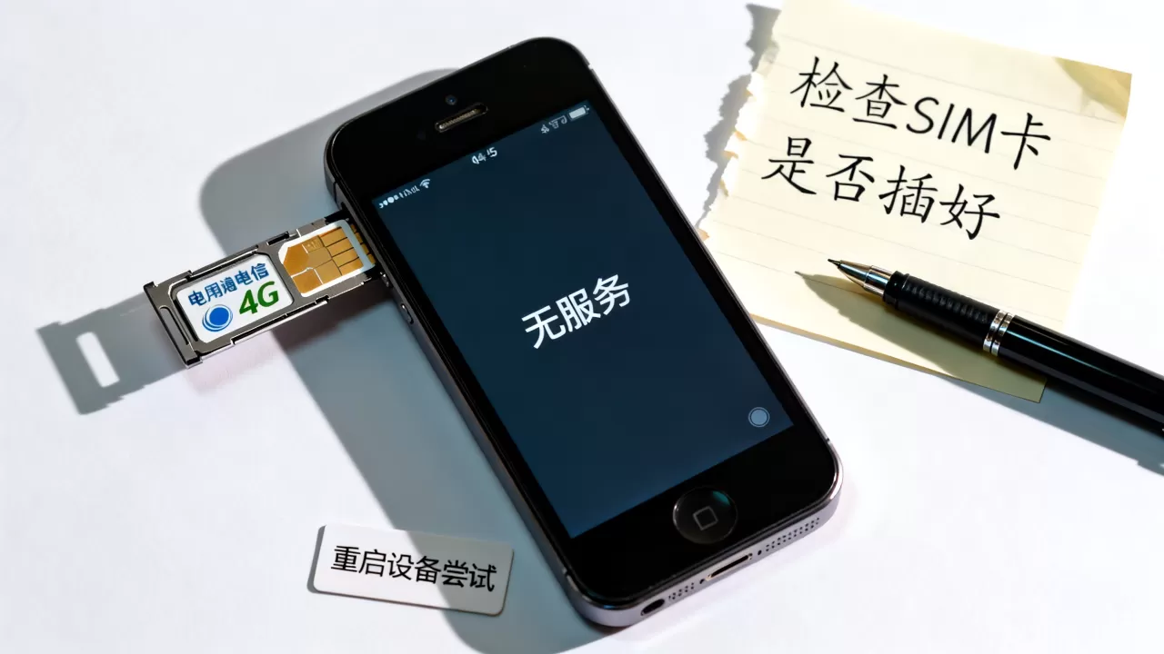 iphone5电信4g卡无服务怎么办，iphone5电信卡无服务
