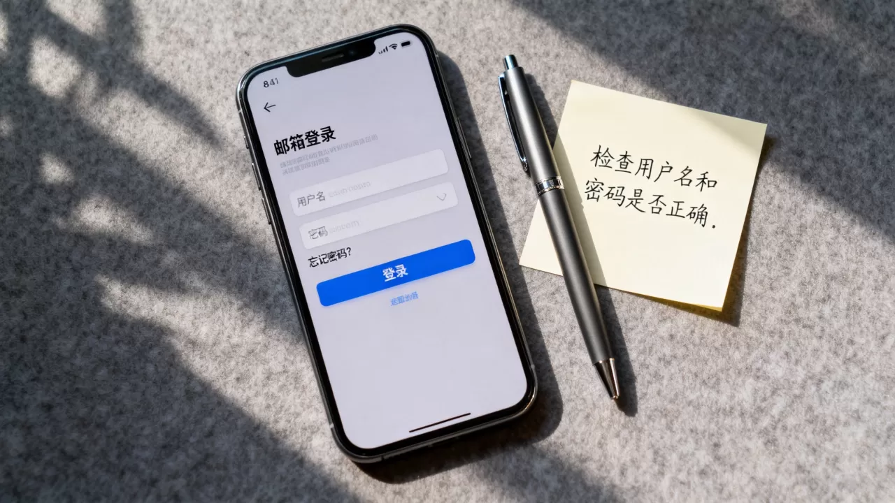 iphone邮箱用户名或密码不正确怎么办,iphone邮箱登录失败解决方法 iphone邮箱用户名或密码不正确怎么办,iphone邮箱登录失败解决方法