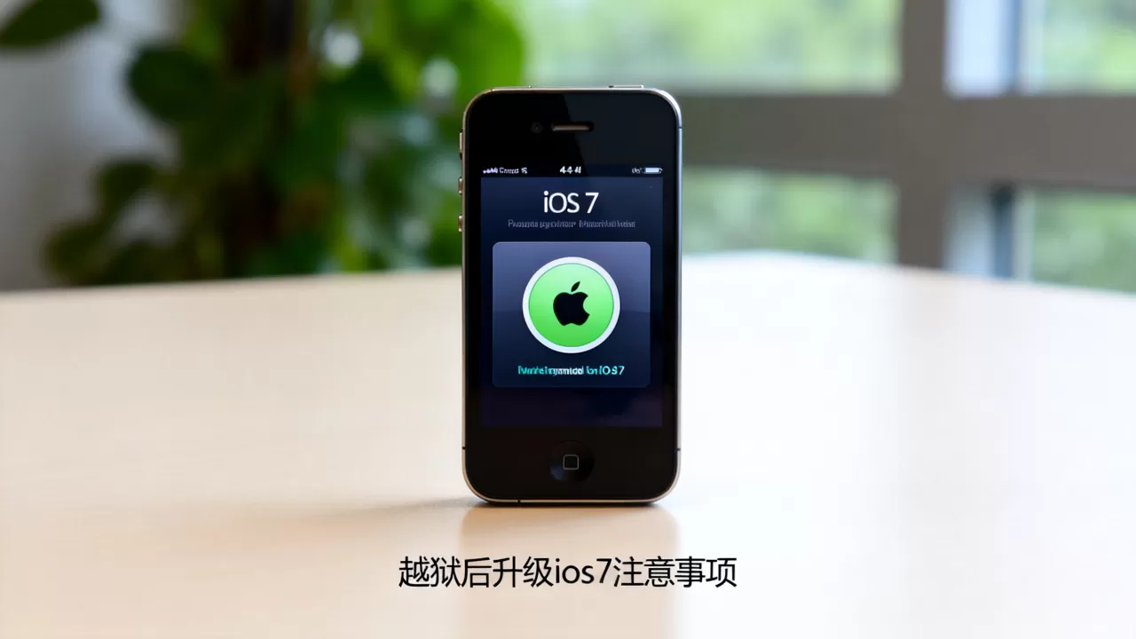 iphone4s越狱后升级ios7会怎样，iphone4s升级ios7