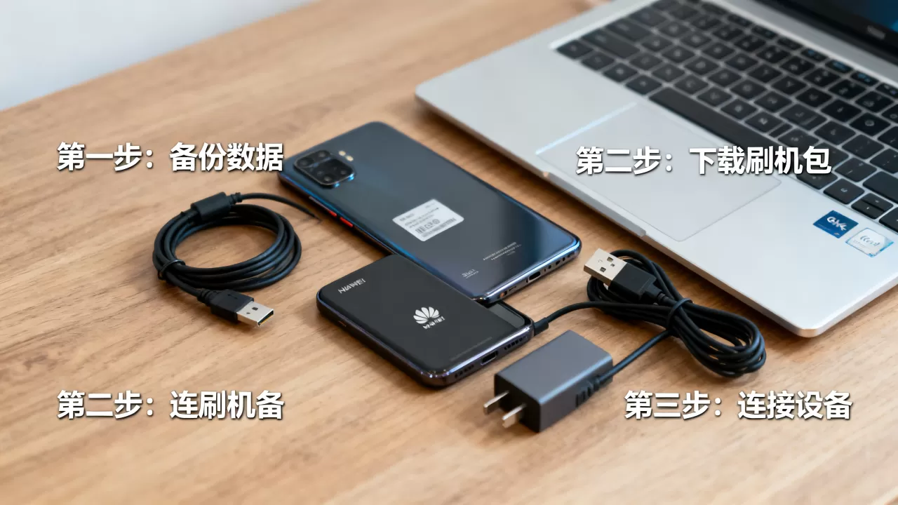 咋样刷机华为，华为手机刷机教程