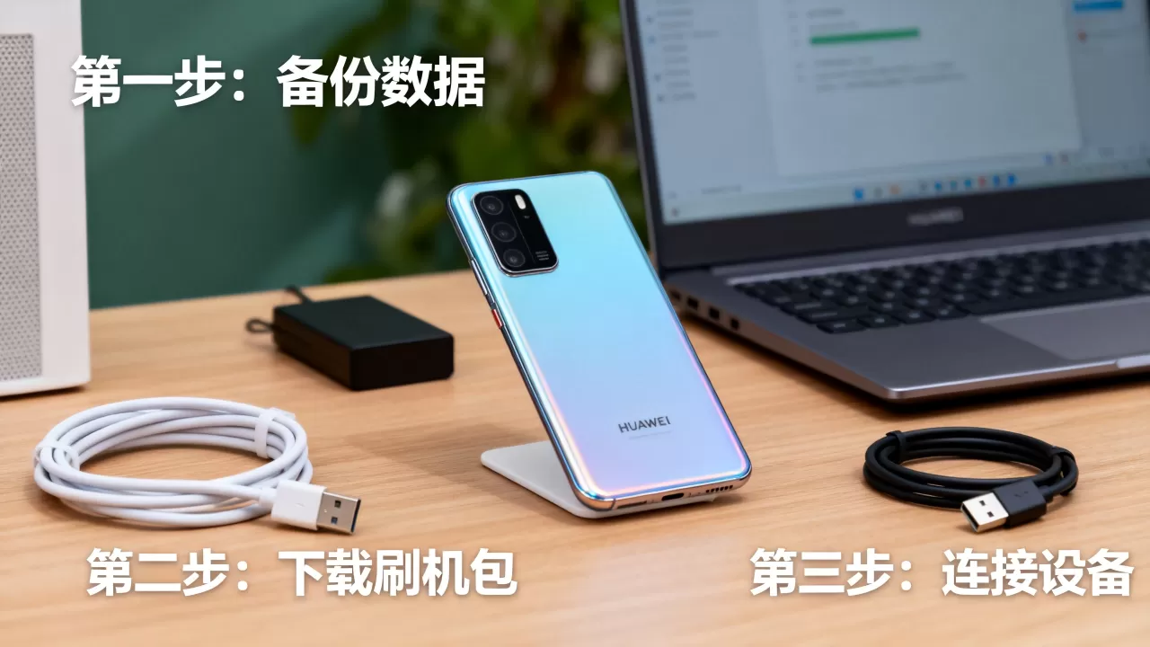 咋样刷机华为，华为手机刷机教程
