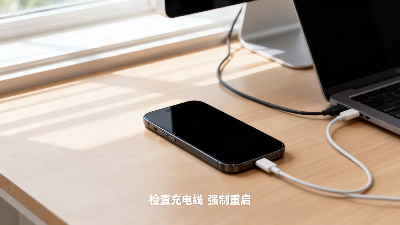 iphone刷机完成，iphone刷机完成后黑屏怎么办