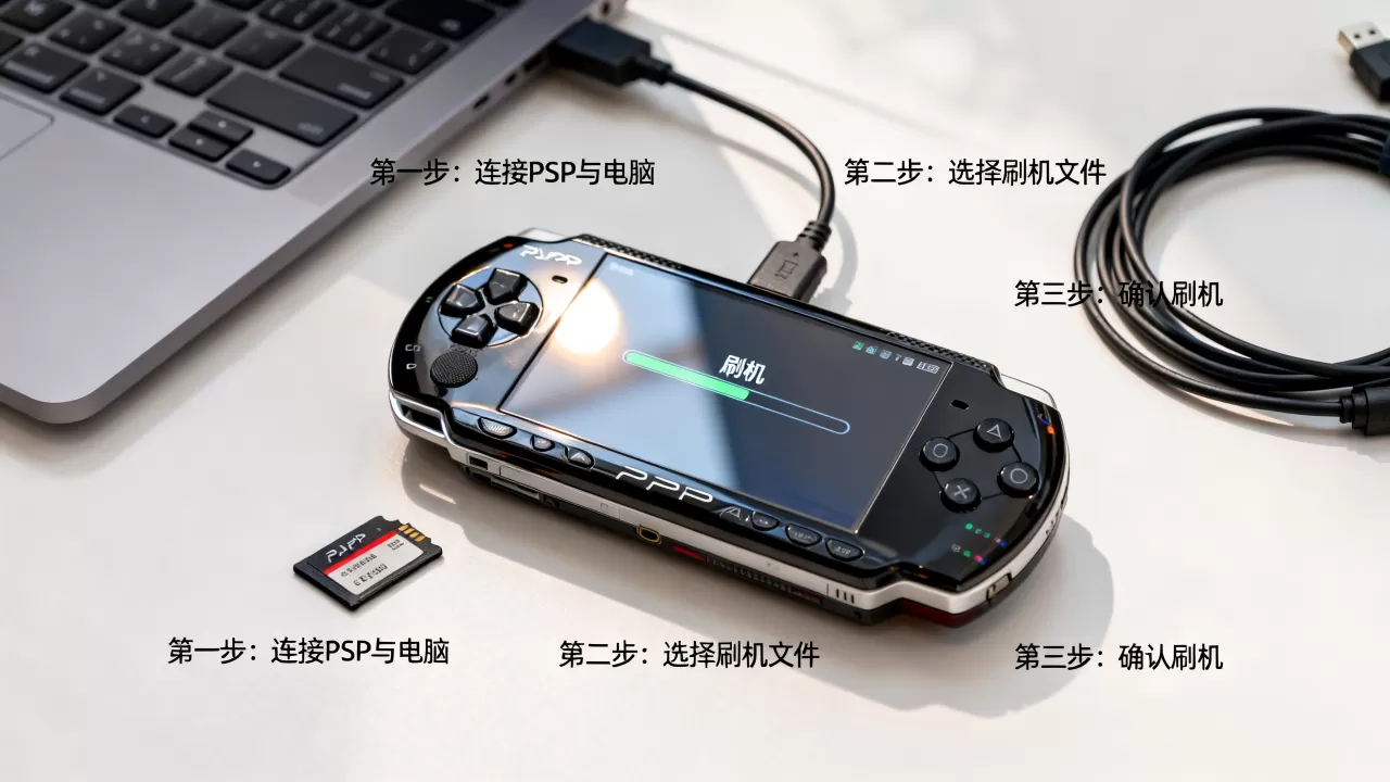 PSP重新刷机教程，PSP刷机失败怎么办