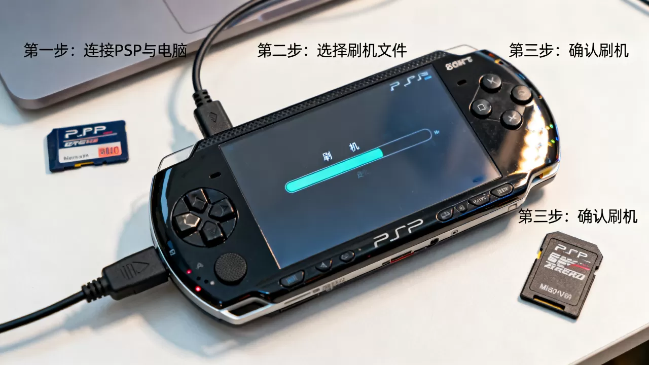 PSP重新刷机教程，PSP刷机失败怎么办