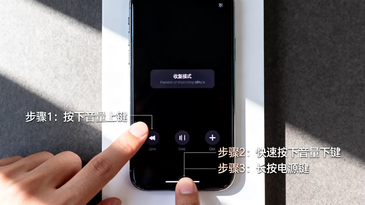 iphone刷机按键怎么按？苹果强制重启进入恢复模式教程