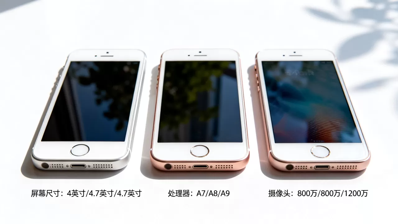 iphone5s 6 6s对比哪个值得买，iphone5s 6 6s对比