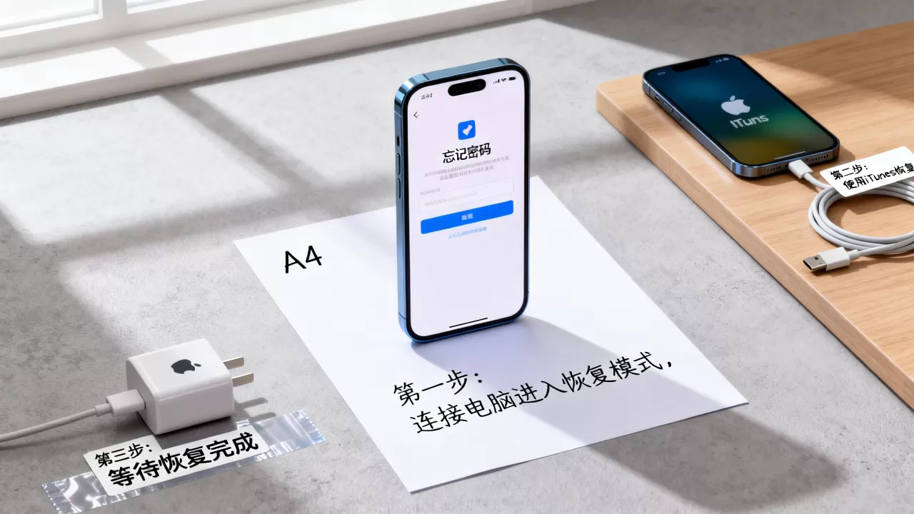 iphone怎么设置解锁密码忘了怎么办，苹果手机忘记锁屏密码如何快速解锁