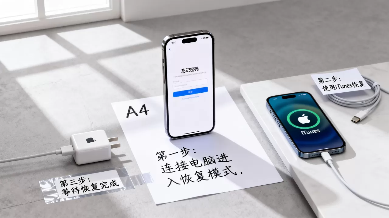 iphone怎么设置解锁密码忘了怎么办，苹果手机忘记锁屏密码如何快速解锁