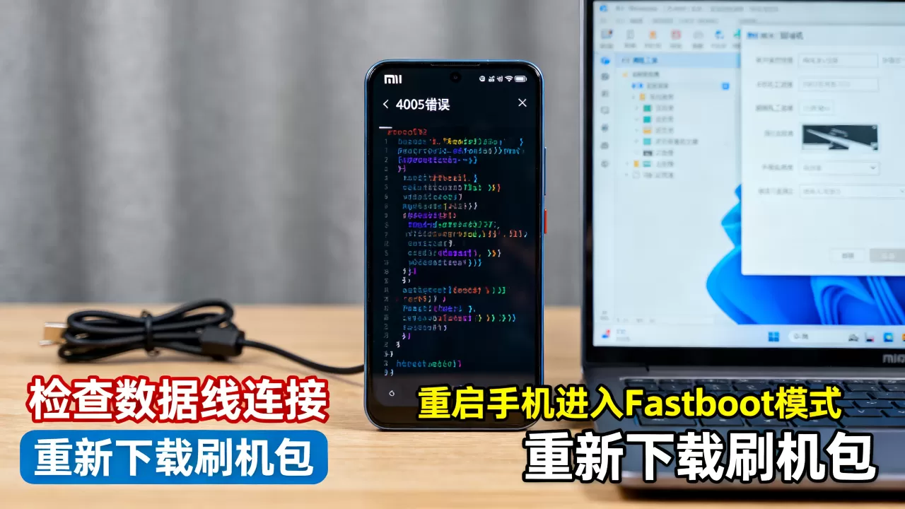小米刷机4005怎么办,小米手机刷机提示4005错误解决方法 小米刷机4005怎么办,小米手机刷机提示4005错误解决方法