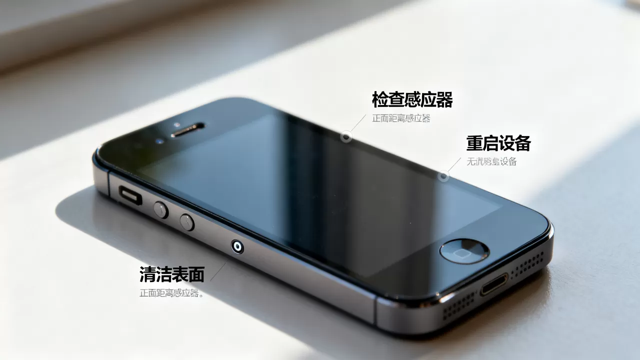iphone5s距离感应器失灵怎么办，iphone5s距离感应器