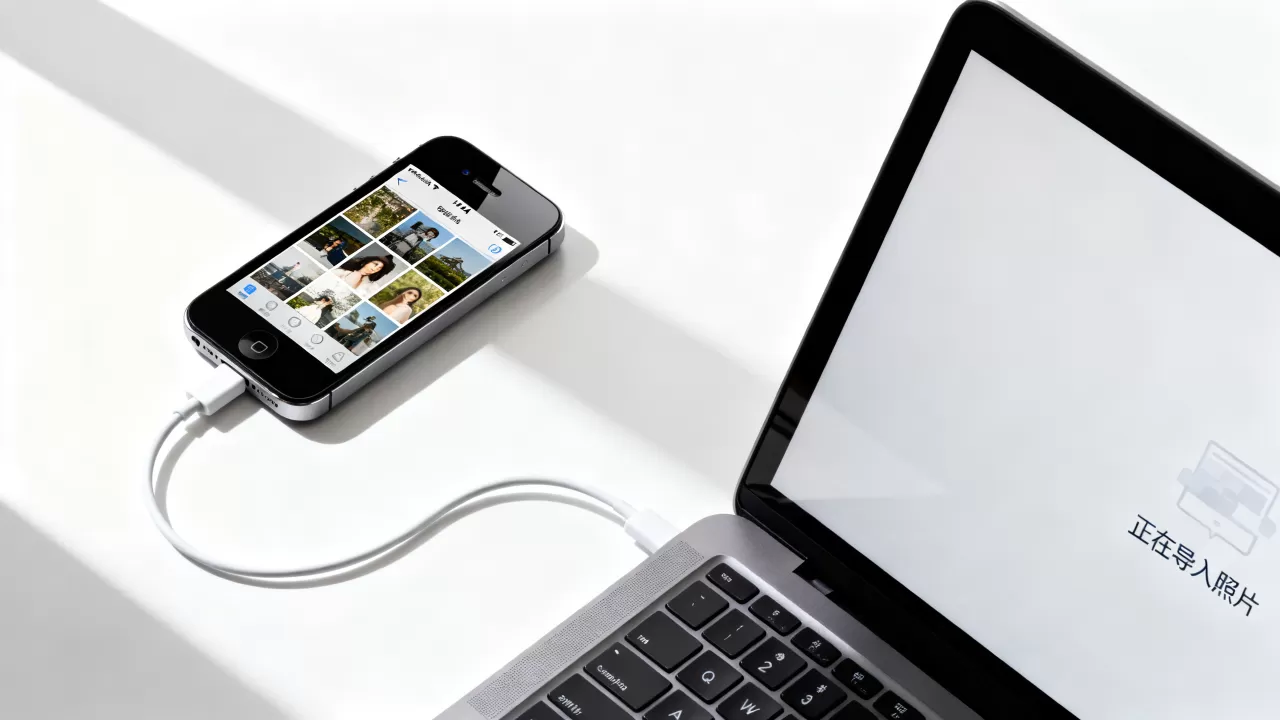 iPhone4s照片怎么导入电脑，iPhone导入电脑方法