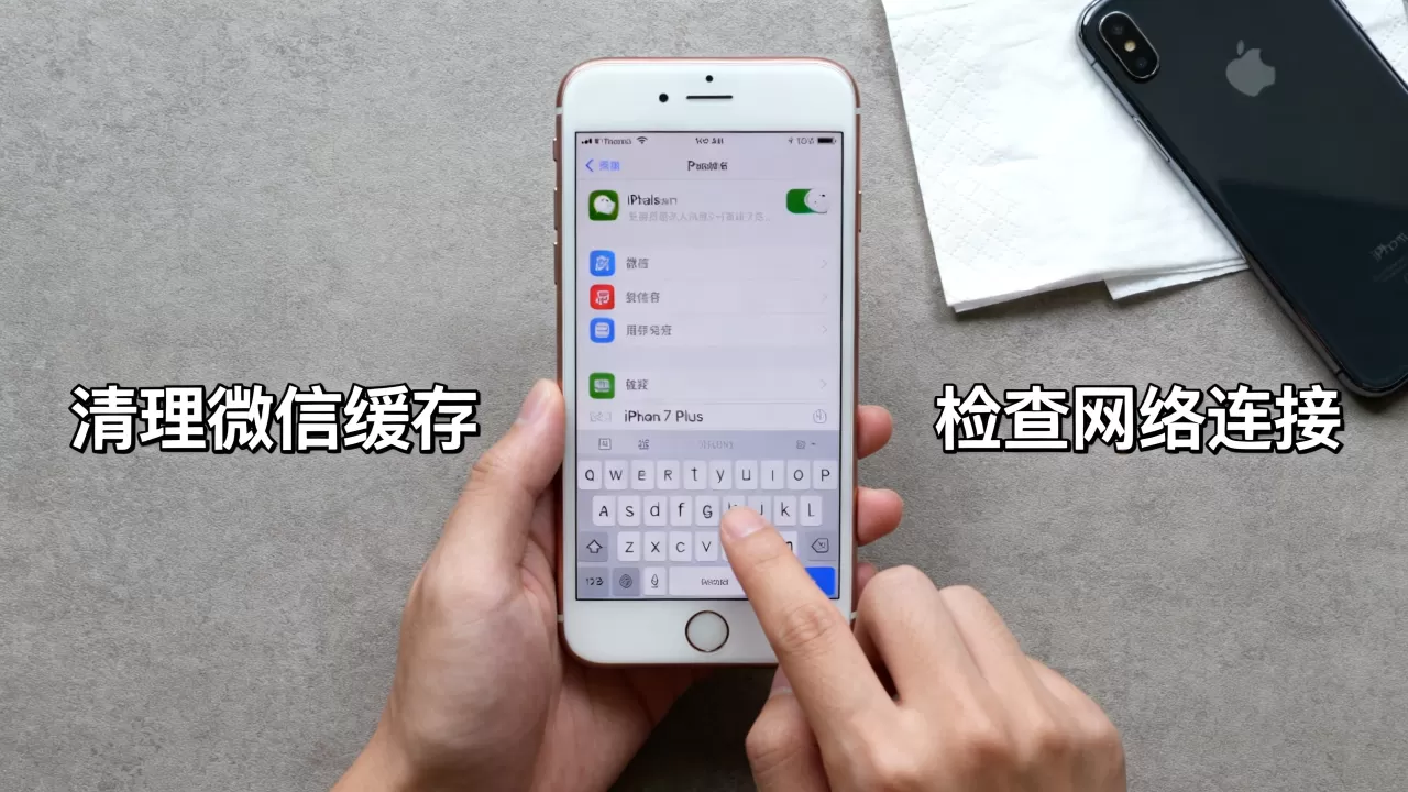 iphone7plus微信卡卡的怎么办，iphone7plus微信卡顿解决