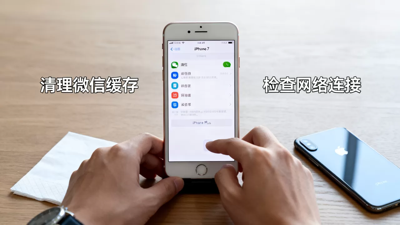 iphone7plus微信卡卡的怎么办，iphone7plus微信卡顿解决