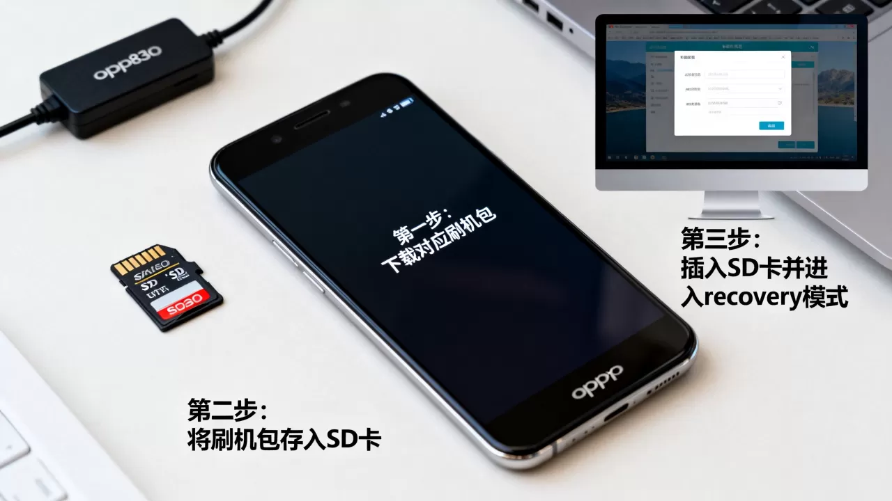 oppor830刷机卡刷教程，oppor830怎么刷机