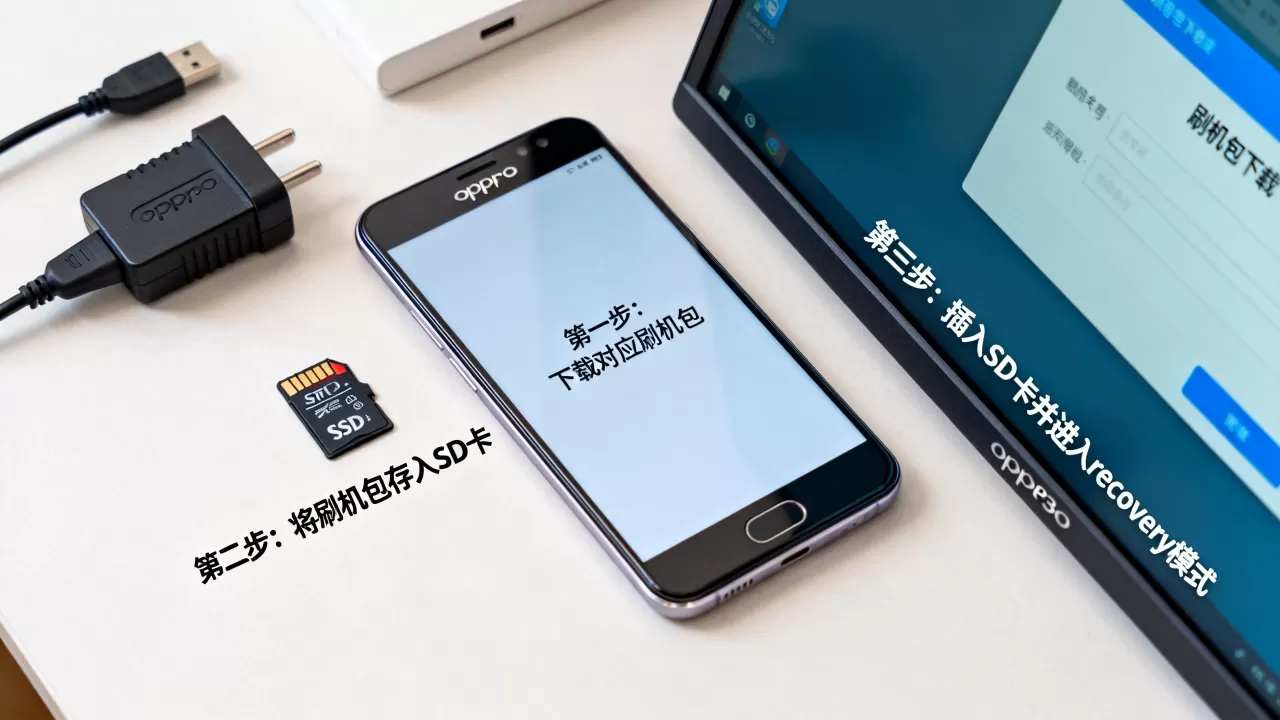 oppor830刷机卡刷教程，oppor830怎么刷机