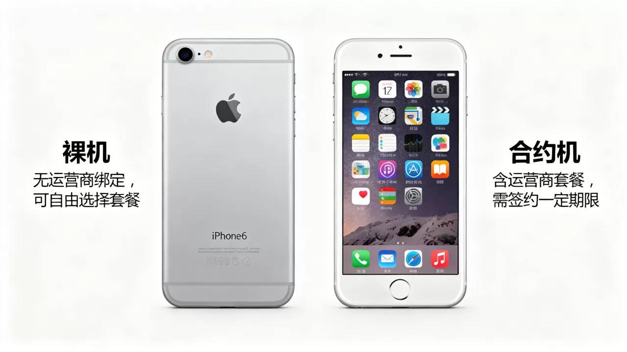 买iphone6买裸机还是合约机,iphone6裸机和合约机区别 买iphone6买裸机还是合约机,iphone6裸机和合约机区别