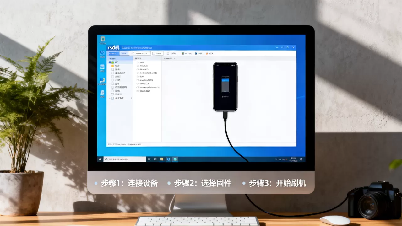 rsd刷机软件怎么用，rsd刷机软件
