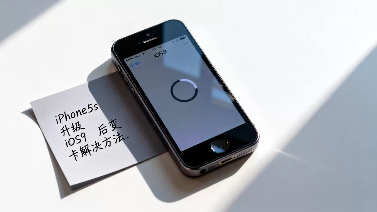 iphone5s升级ios9后变卡怎么办，iphone5s升级ios9