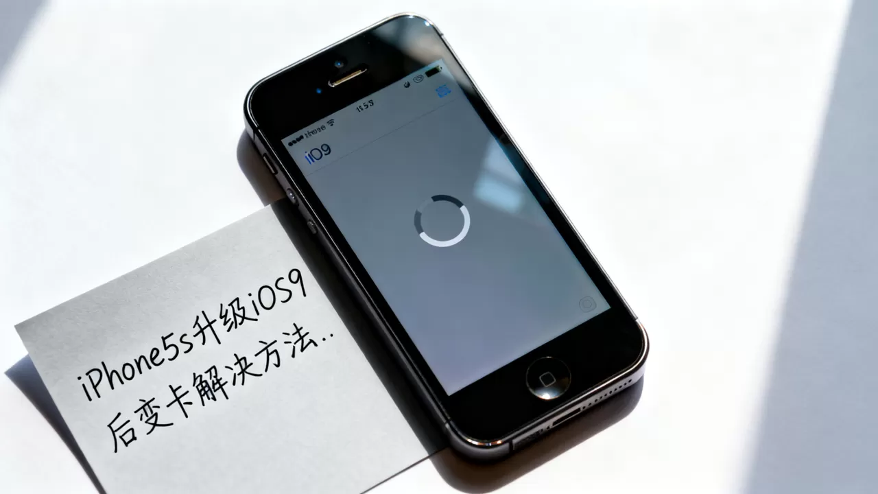 iphone5s升级ios9后变卡怎么办，iphone5s升级ios9