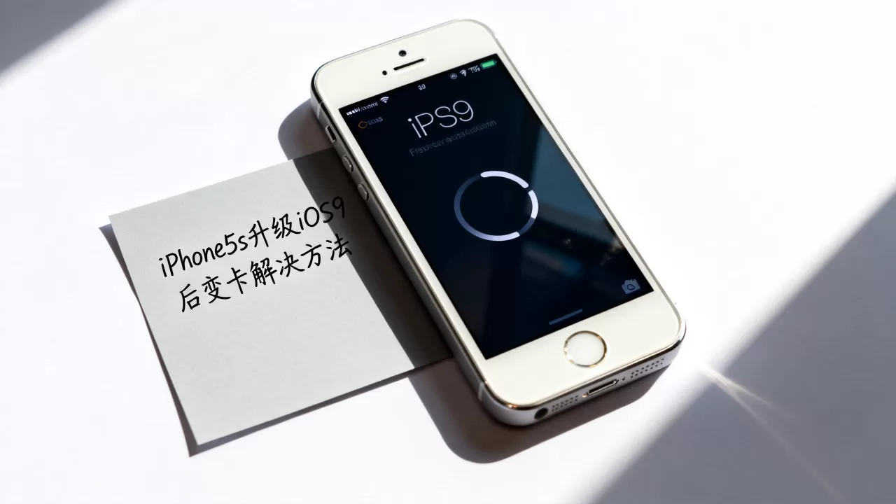 iphone5s升级ios9后变卡怎么办，iphone5s升级ios9