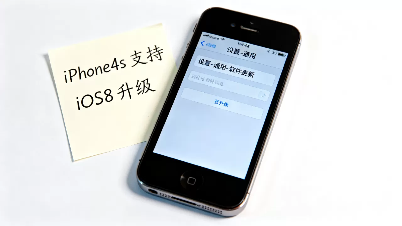 iphone4s如何升级ios8，iphone4s能升级ios8吗