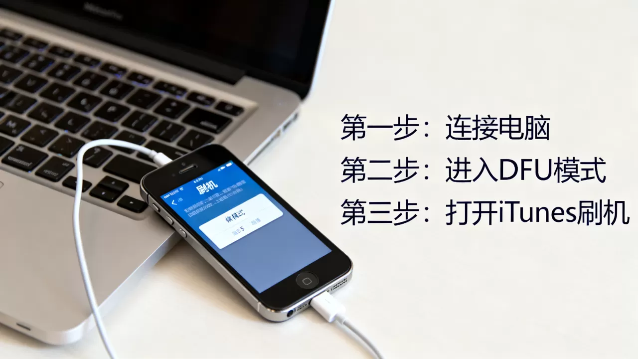 iphone5进入刷机模式刷机怎么办，iphone5刷机教程