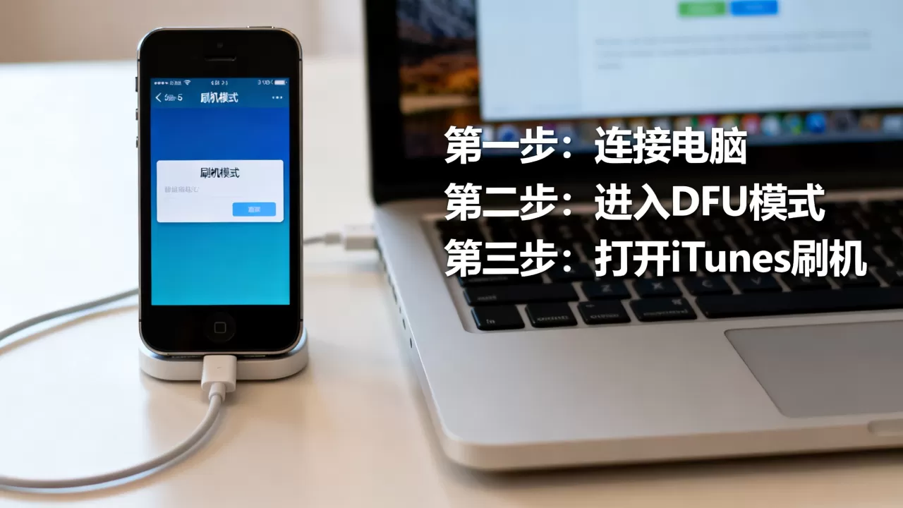 iphone5进入刷机模式刷机怎么办，iphone5刷机教程