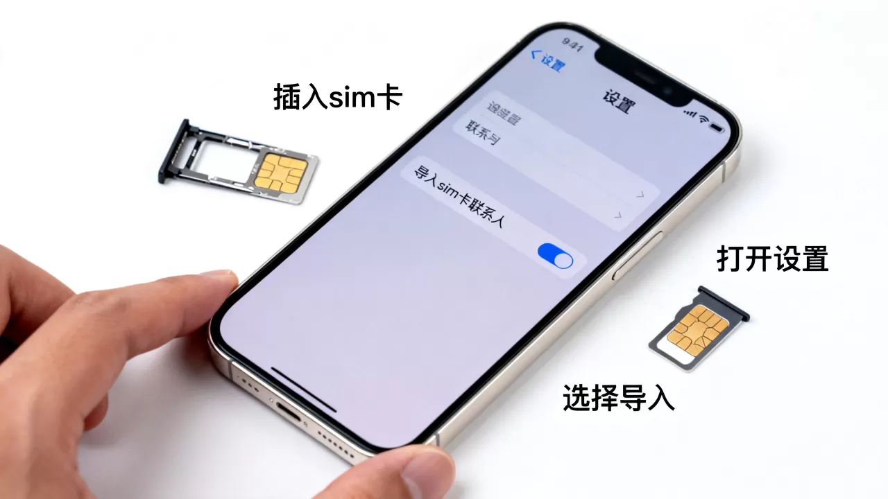 iPhone怎么从sim卡导入联系人,sim卡联系人怎么导入苹果手机 iPhone怎么从sim卡导入联系人,sim卡联系人怎么导入苹果手机