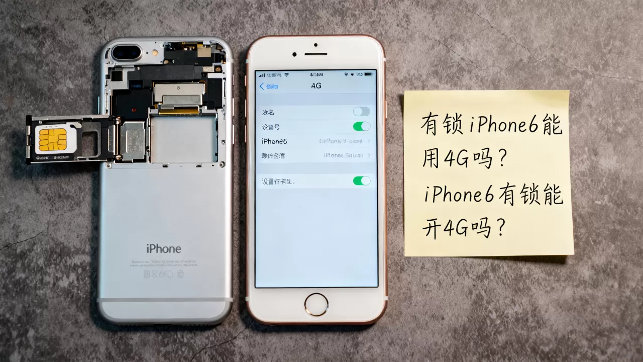 有锁iPhone6能用4G吗？iPhone6有锁能开4G吗