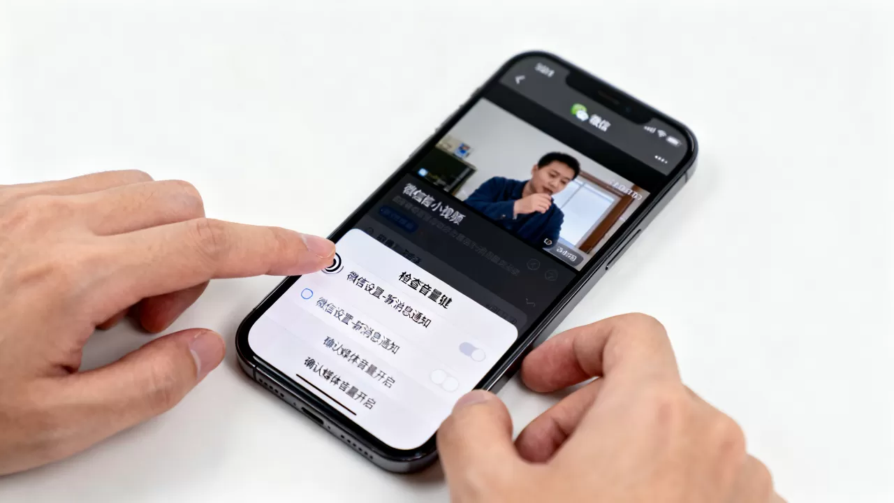 iphone微信小视频没声音怎么办?苹果手机微信视频静音解决方法 iphone微信小视频没声音怎么办?苹果手机微信视频静音解决方法