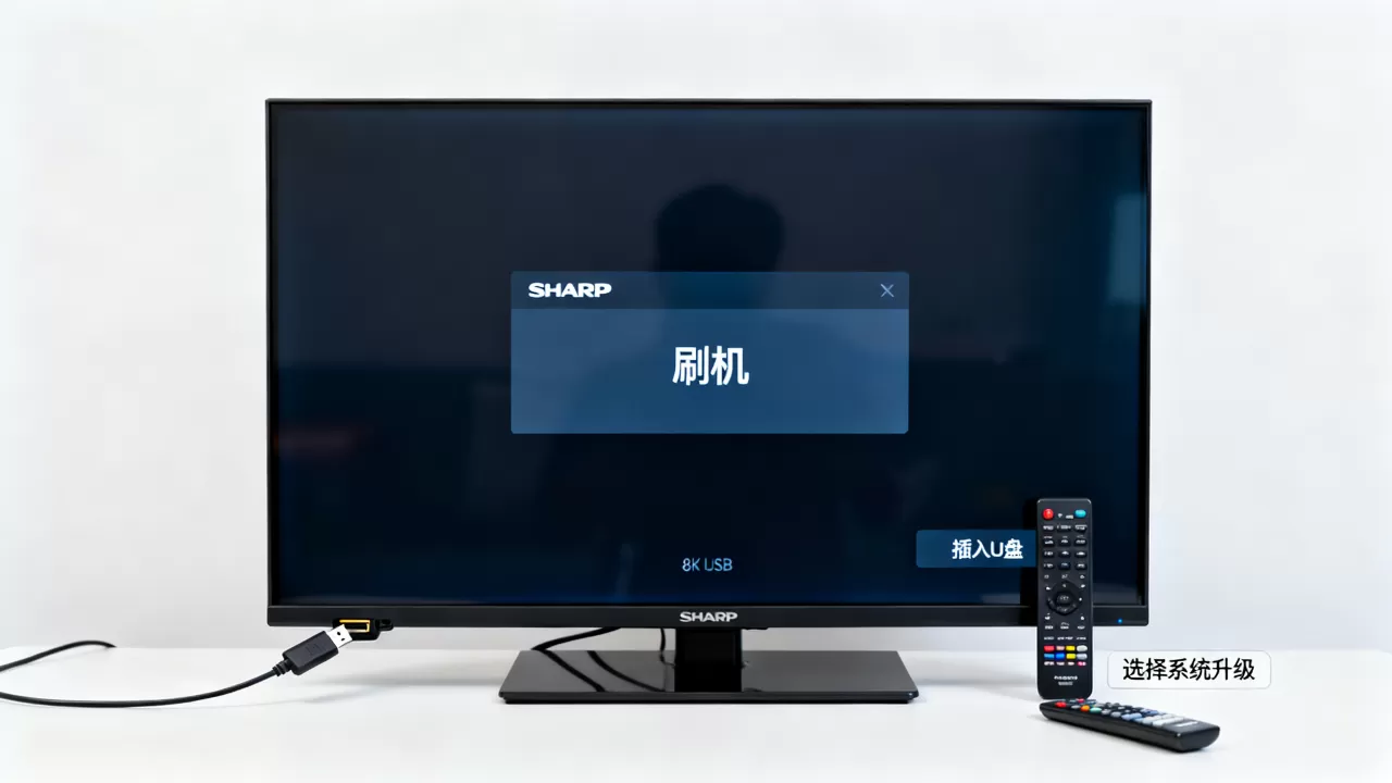 sharp电视刷机教程,sharp电视刷机 sharp电视刷机教程,sharp电视刷机