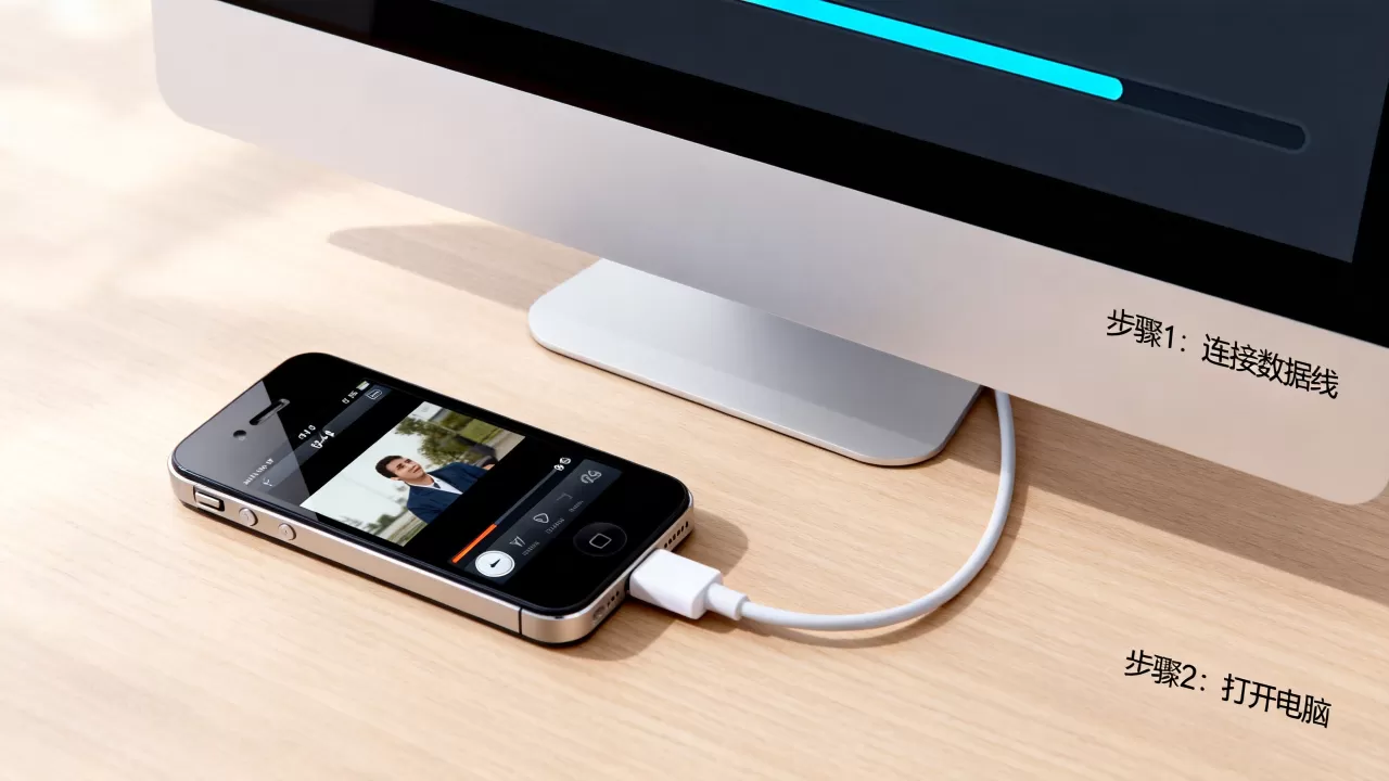 iphone4s视频怎么导入电脑，iphone4s视频导入电脑教程