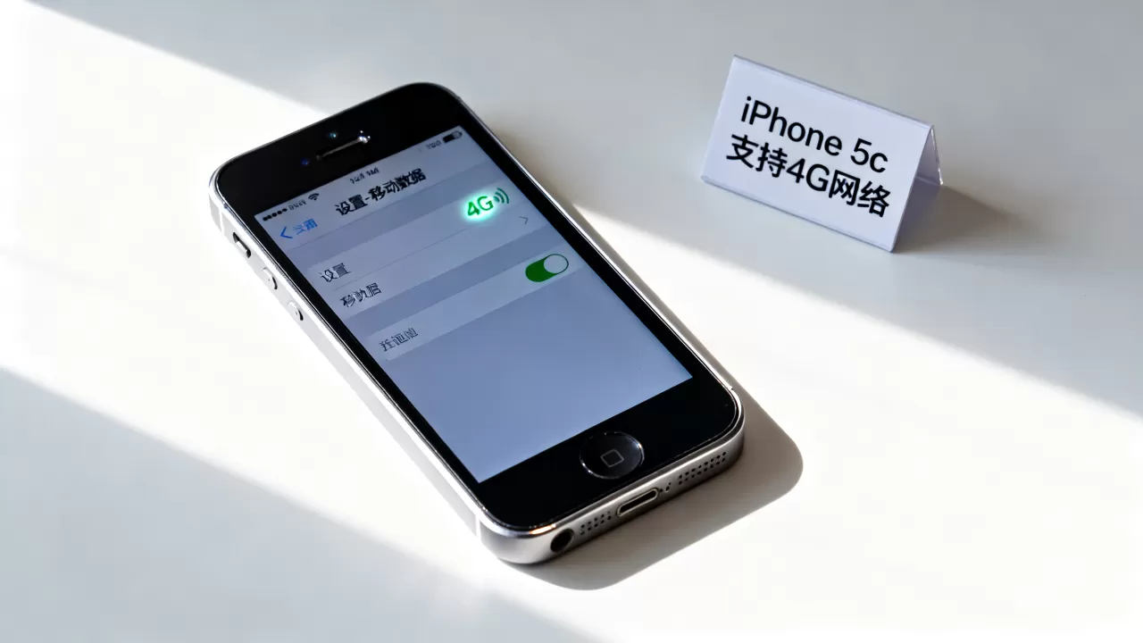 iphone5c怎么用4g，iphone5c支持4g网络吗
