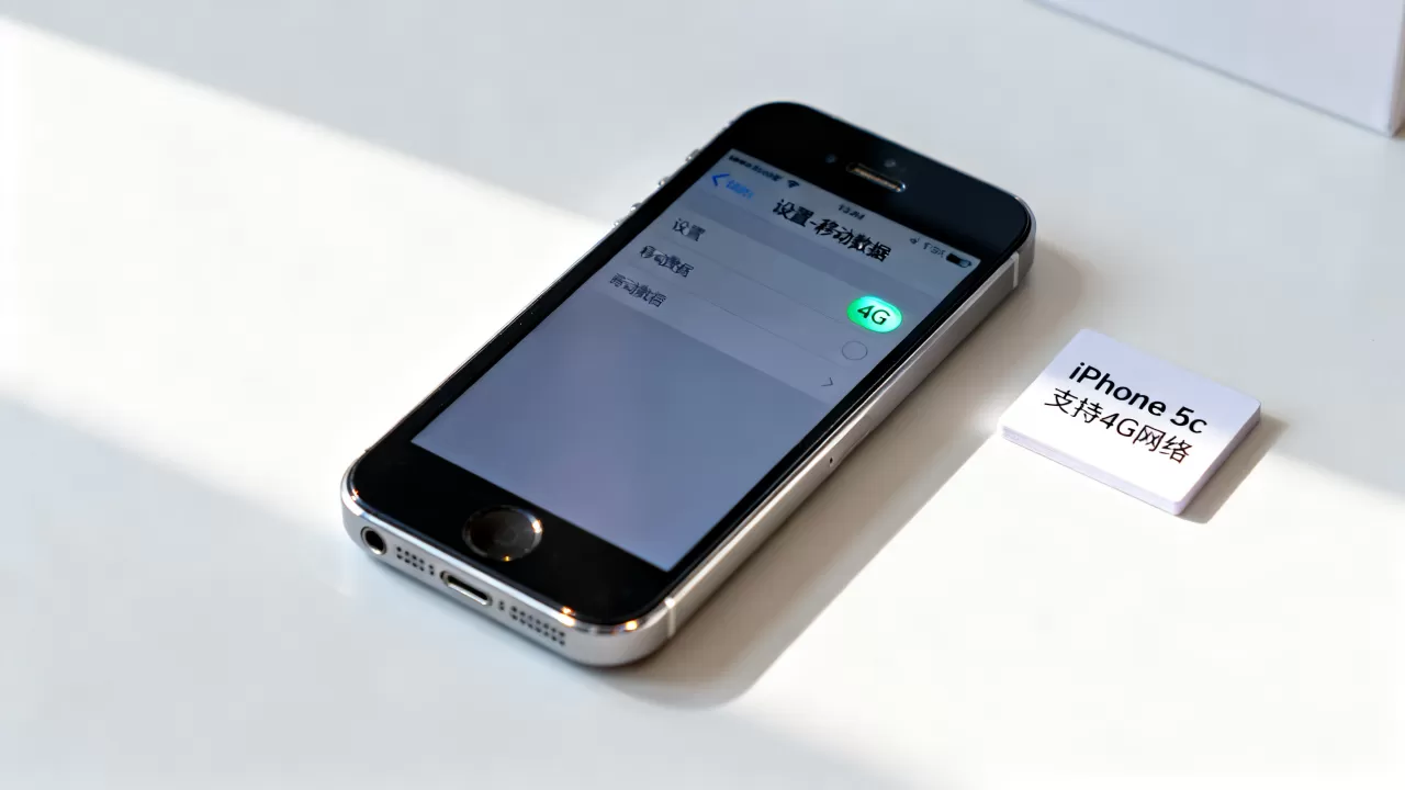 iphone5c怎么用4g，iphone5c支持4g网络吗
