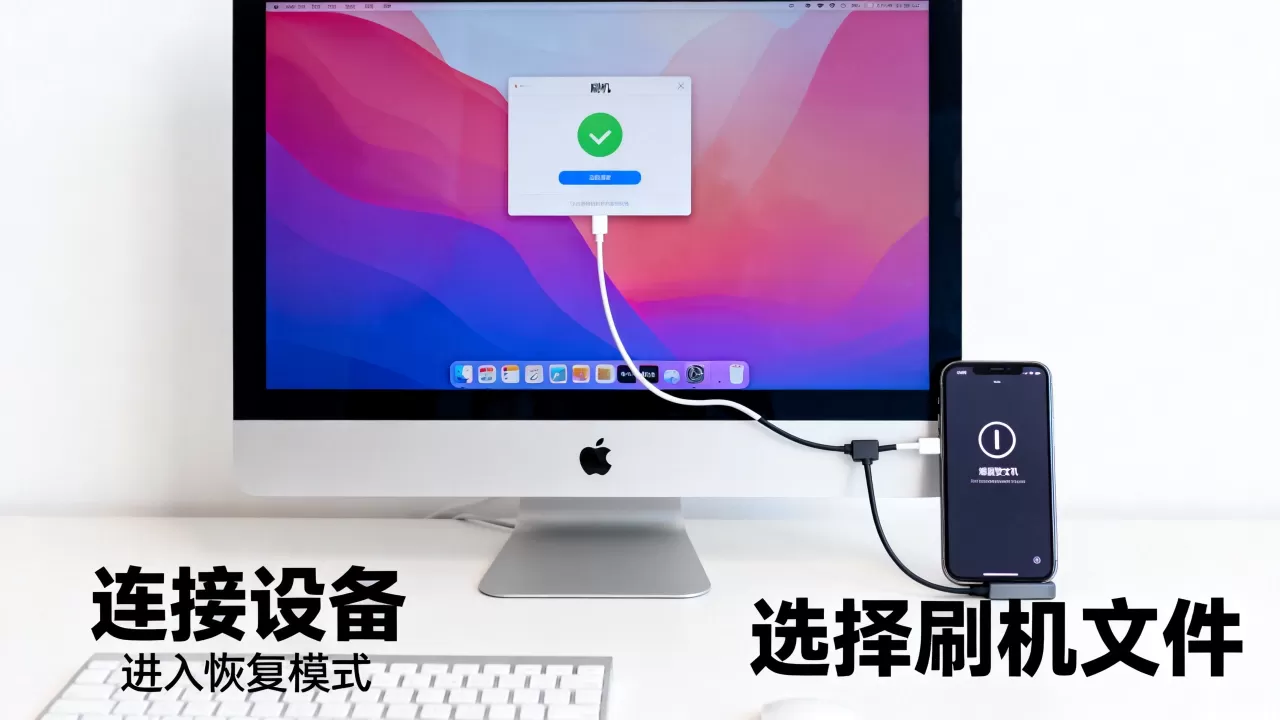 mac ios 刷机教程，mac 怎么给 ios 设备刷机