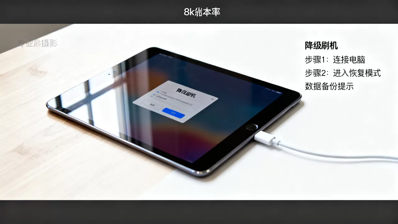ipad降级刷机教程,iPad降级后数据丢失怎么办 ipad降级刷机教程,iPad降级后数据丢失怎么办