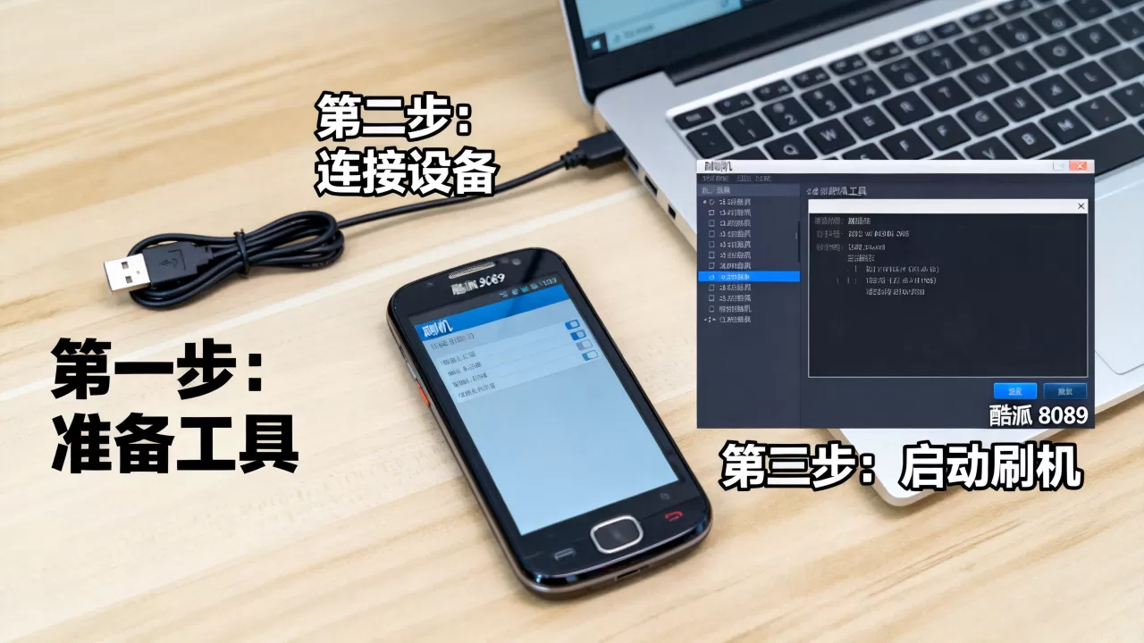 酷派8089刷机教程，酷派8089怎么刷机