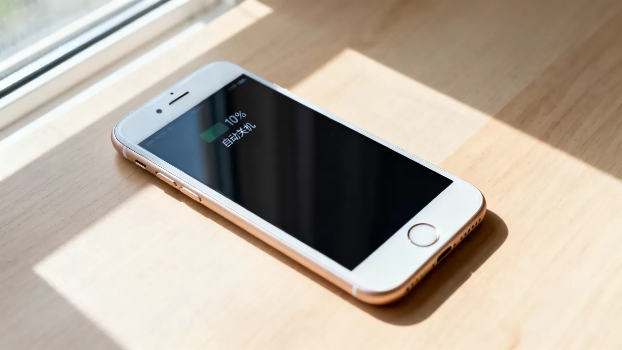 iphone6 10%自动关机了，iphone6电量低自动关机怎么办